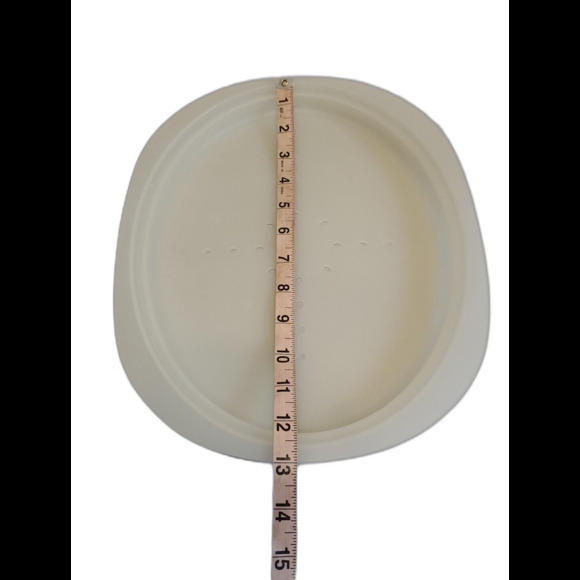 Tupperware Keep 'N Heat large replacement Oval venting insert 4619A-2 - Picture 4 of 9